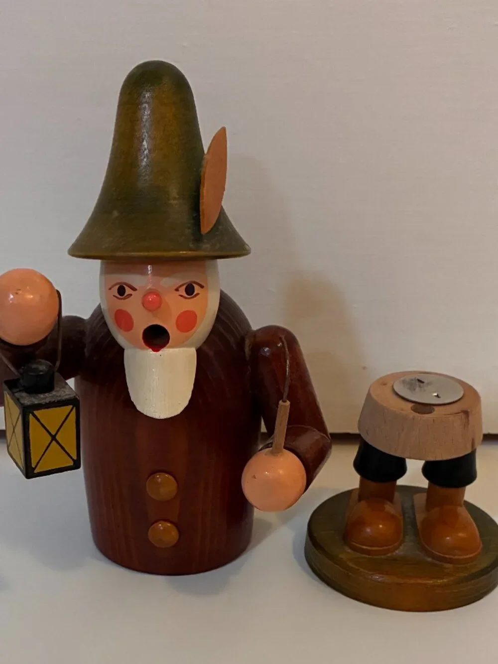 Traditional German Räuchermännchen (incense smoker)